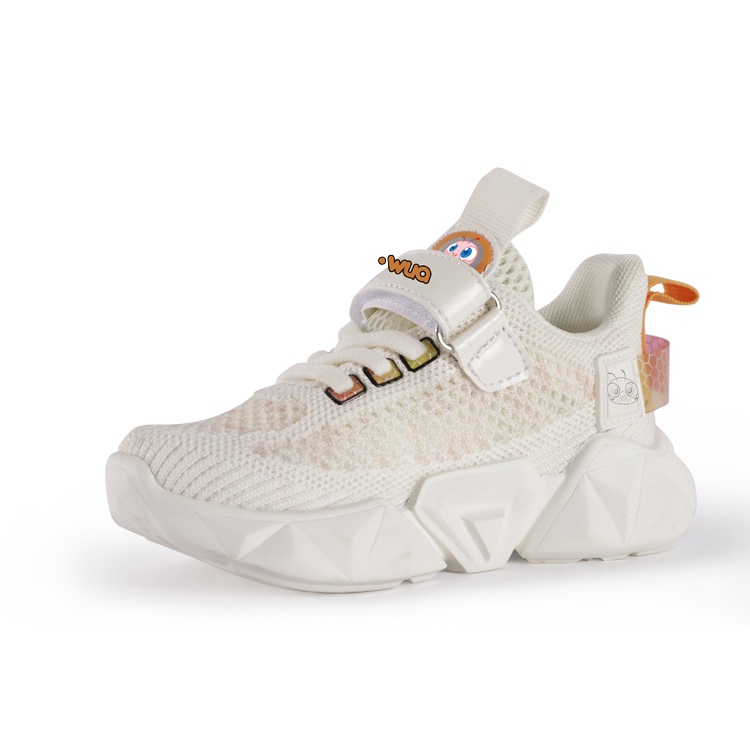 Factory Manufacturer New Design Stylish Lovely Styles Zapatillas Walking Kids Mesh Sneakers