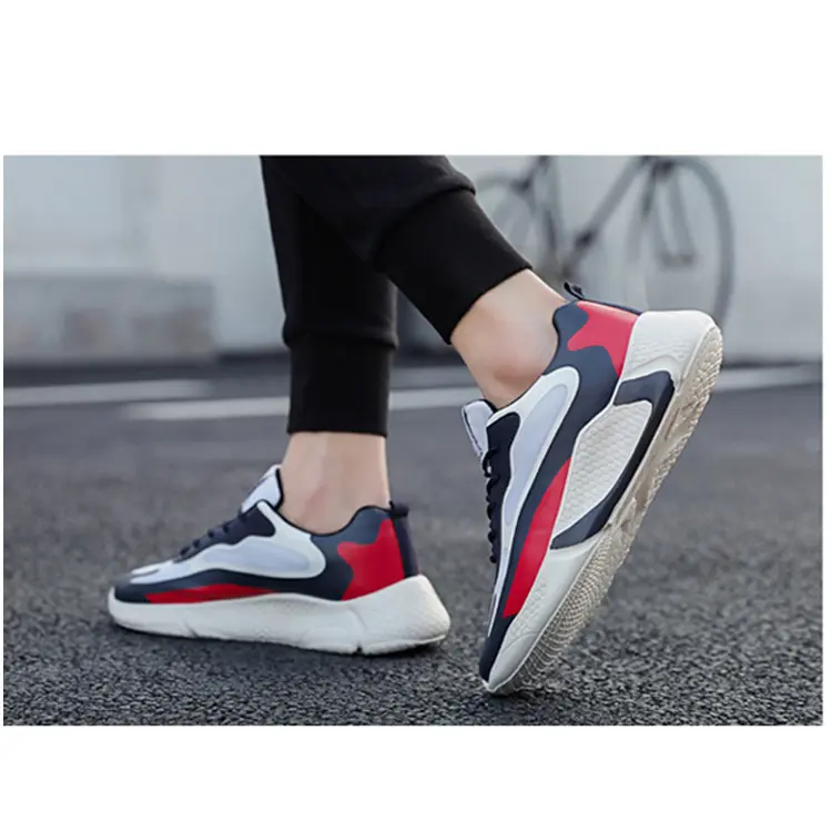 Manufacturer Fashion Platform Comfortable Men Lady Customized OEM  ODM T/T  L/C Jian Er BSCI Custom Logo Shoes Unisex Sneakers