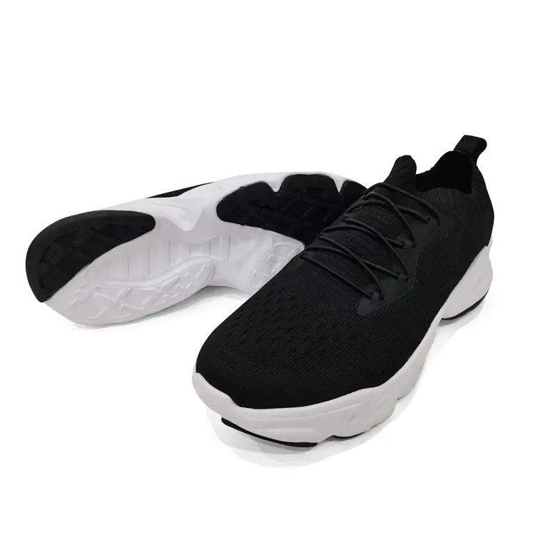 New Fashion Style Customized BSCI Unisex MD Rubber Mesh Women Men Comfortable Footwear Casual Breathable Running Sneaker