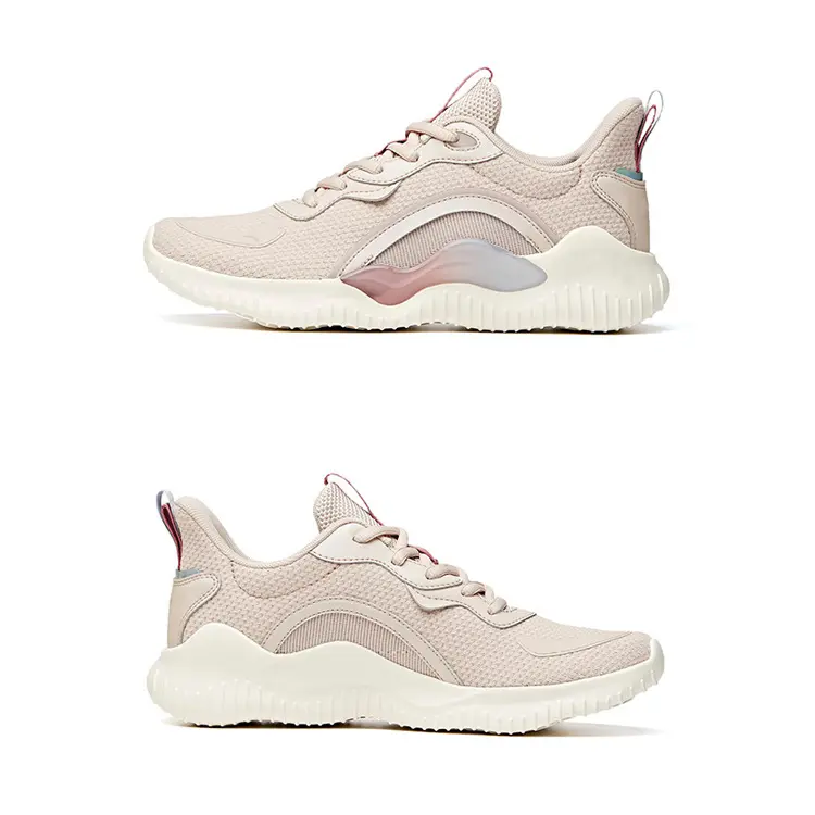 China Factory Custom Logo Fashion Style Lace-up Sport Running Athletic Shoes  Unisex Women Breathable New Style Shoes